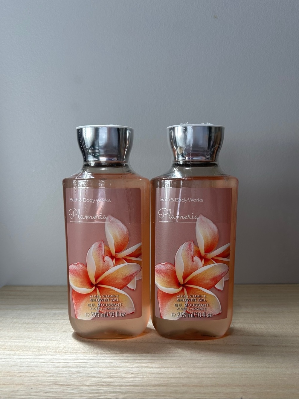 NEW Bath & Body Works Plumeria Shower Gels